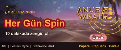 Popüler Slotlara Ücretsiz Dönüş promotion banner